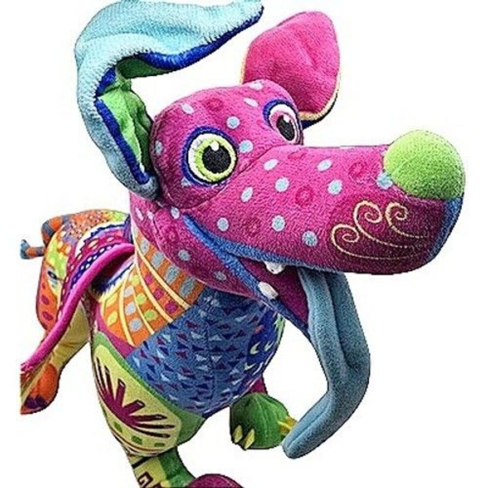 Disney Coco Dante Alebrije Dog Plush Stuffed Animal Toy Medium 15in Colorful